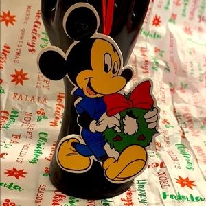 ❤️ Mickey Mouse Wooden Ornament!